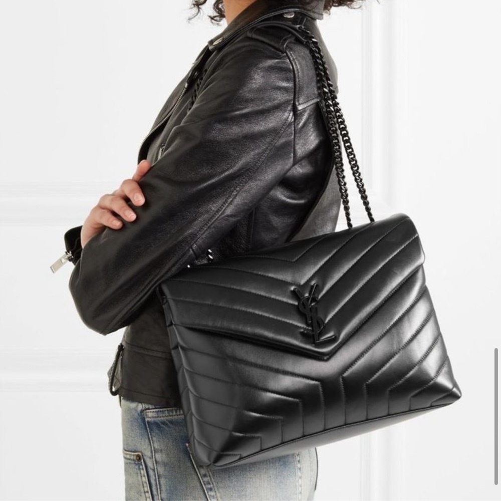 Saint Laurent medium Loulou Matelasse Leather shoulder bag